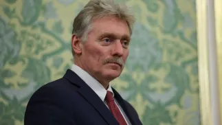 Rzecznik Kremla Dmitrij Pieskow. EPA/RAMIL SITDIKOV