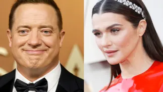 Brendan Fraser, Rachel Weisz. Fot. PAP/EPA/EPA/CAROLINE BREHMAN, ETIENNE LAURENT