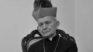 Biskup senior archidiecezji warmińskiej prof. Julian Wojtkowski Fot. PAP/Jerzy Ruciński