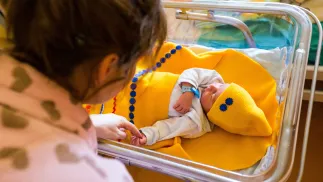 Noworodek Fot. PAP/Marek Zakrzewski