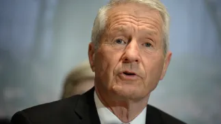 Thorbjoern Jagland. Fot. PAP/Jacek Turczyk