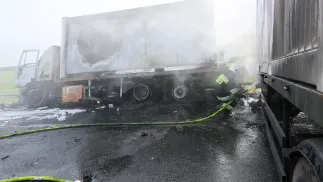 Zablokowany jest jeden pas ruchu w kierunku Krakowa. Fot. PAP/	Tomasz Wojtasik (zdjęcie ilustracyjne)