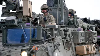 Amerykańscy żołnierze, zdjęcie ilustracyjne, fot. PAP/EPA/MTI/Zsolt Czegledi