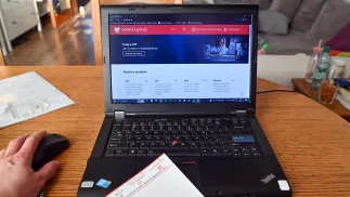 Portal podatki.gov.pl Fot. PAP/Marcin Bielecki