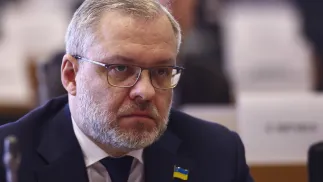 Герман Галущенко. Fot. PAP/EPA/OLIVIER HOSLET