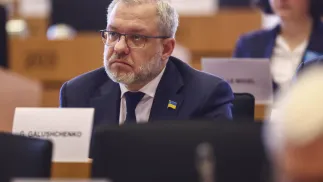 Герман Галущенко. Fot. PAP/EPA/OLIVIER HOSLET