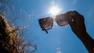 Słońce Fot. PAP/Marcin Bielecki