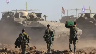 Wojsko izraelskie, fot. PAP/EPA/ABIR SULTAN