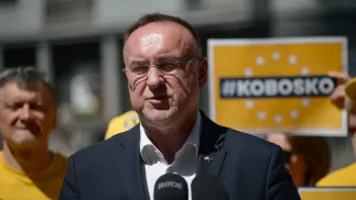Michał Kobosko. Fot. PAP/Marcin Obara