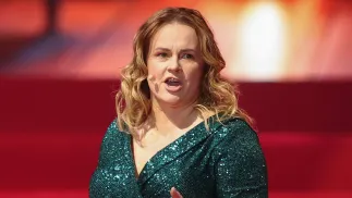 Joanna Kołaczkowska w 2024 r. Fot. PAP/Łukasz Gągulski