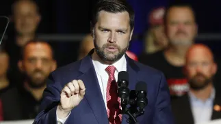 J.D. Vance. Fot. PAP/EPA/DAVID MAXWELL