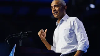 Barack Obama. Fot. PAP/EPA/WILL OLIVER 