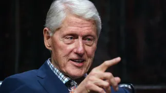 Bill Clinton. Fot. PAP/EPA/WILL OLIVER 