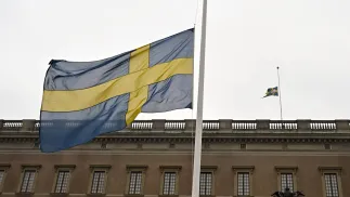 Flaga Szwecji, zdjęcie ilustracyjne, fot. PAP/EPA/TT NEWS AGENCY/JONAS EKSTROMER