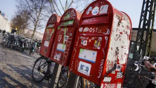 Skrzynki pocztowe. Fot. PAP/EPA/Liselotte Sabroe