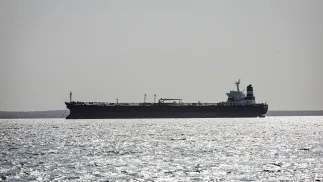Нефтяной танкер. Фотоиллюстрация. Fot. PAP/EPA/Henry Chirinos