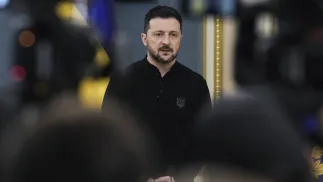 Президент України Володимир Зеленський. Fot. PAP/EPA/STRINGER