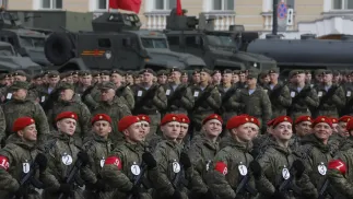 Rosyjska armia (zdjęcie ilustracyjne). Fot. EPA/ANATOLY MALTSEV