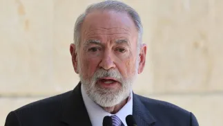 Mike Huckabee. Fot. PAp/EPA/ABIR SULTAN