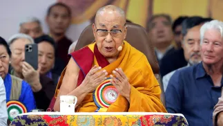 Dalajlama XIV. Fot. EPA/HARISH TYAGI