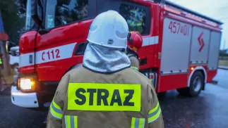 Wóz strażacki Fot. PAP/Michał Meissner