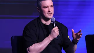 Minister obrony Ukrainy Mychajło Fedorow. Fot. PAP/Viktor Kovalchuk