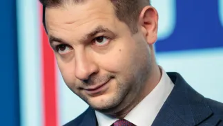 Patryk Jaki Fot. PAP/Szymon Pulcyn