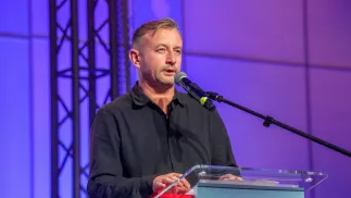 Serhij Żadan. Fot. PAP/Marian Zubrzycki