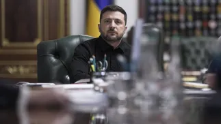 Президент України Володимир Зеленський. Fot. PAP/EPA/STRINGER