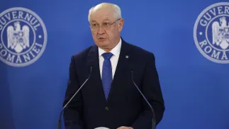 Александр Мунтяну. Fot. PAP/EPA/ROBERT GHEMENT