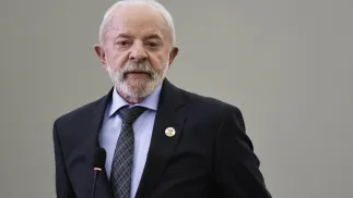 Luiz Inacio Lula da Silva. Fot. PAP/EPA/KIM LUDBROOK