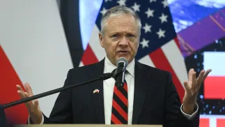 Посол США в Польше Том Роуз. Fot. PAP/Piotr Nowak