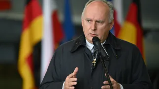 Wiceminister obrony narodowej Polski Paweł Zalewski. Fot. PAP/Adam Warżawa