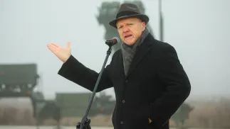 Ambasador USA w Polsce Thomas Rose Fot. PAP/Leszek Szymański