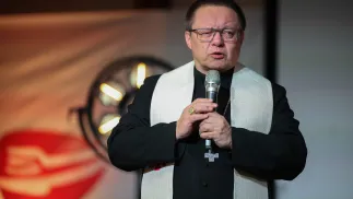 Metropolita krakowski kardynał Grzegorz Ryś, fot. PAP/Łukasz Gągulski