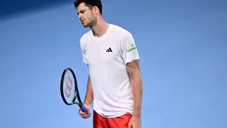 Hubert Hurkacz. Fot. PAP/EPA/DAN HIMBRECHTS