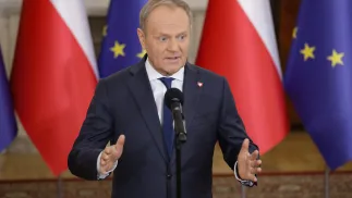 Premier Donald Tusk. Fot. PAP/Tomasz Gzell