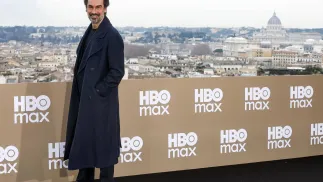 Fabrizio Gifuni, wcielający się w rolę głównego bohatera serialu "Portobello". Fot. PAP/EPA/ANGELO CARCONI 