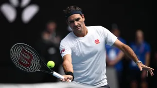 Roger Federer Fot. PAP/EPA/JOEL CARRETT