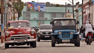 Ulice miasta Matanzas na Kubie, fot. PAP/EPA/EFE/Ernesto Mastrascusa