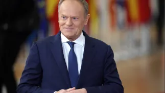 Donald Tusk Fot. PAP/EPA/OLIVIER MATTHYS