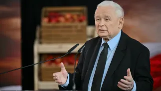Jarosław Kaczyński. Fot. PAP/Przemysław Piątkowski