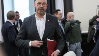 Minister sportu i turystyki Jakub Rutnicki. Fot. PAP/	Rafał Guz