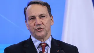 Радослав Сикорский. Fot. PAP/Rafał Guz