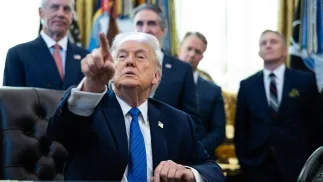 Donald Trump Fot. PAP/EPA/FRANCIS CHUNG / POOL