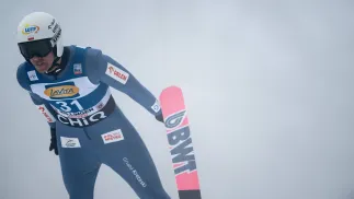 Piotr Żyła. Fot. PAP/EPA/	FABIAN STRAUCH