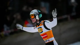 Domen Prevc. Fot. PAP/EPA/FABIAN STRAUCH