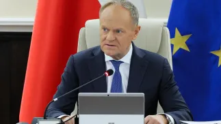 Дональд Туск. Fot. PAP/Paweł Supernak