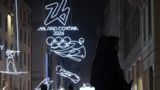 Logotyp ZIO Mediolan-Cortina 2026 Fot. PAP/EPA/YONHAP