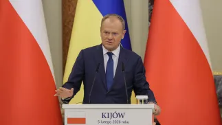 Дональд Туск. Fot. PAP/Paweł Supernak